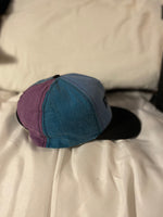 1980s True Vintage Ryder Colorblock Faded Snapback Hat