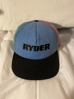 1980s True Vintage Ryder Colorblock Faded Snapback Hat