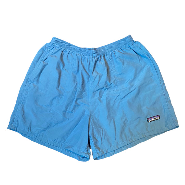 Patagonia Mens Baby Blue Baggies Swim Trunk Shorts 5”