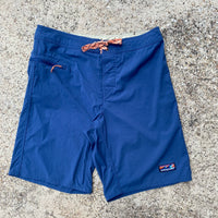 Mens Patagonia Wavefarer Navy Blue Swim Trunk Board Shorts