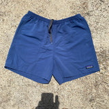 Patagonia Navy Blue Baggies Elastic Waist Shorts