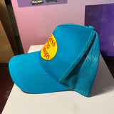 Bass Pro Shop Trucker Hat Turquoise Blue Snapback