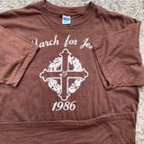 1980s March for Jesus Single Stitch True Vintage Religious T-shirt