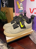 Nike Taupe Green Beaverton Oregon Strapped Af1 Shoes