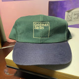 1980s Goldman Sachs Embroidered Company Promo Vintage Hat