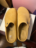 Birkenstock Zermatt Suede Slip-On Clogs 41 Narrow Hard Footbed