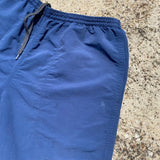 Patagonia Navy Blue Baggies Elastic Waist Shorts