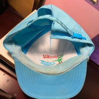 1980s Bahamas Vintage Rope Baby Blue Embroidered Hat