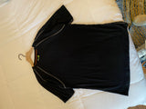 Tasc Performance Black Bamboo Viscose Workout Shirt