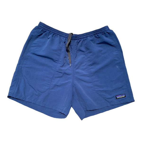Patagonia Navy Blue Baggies Elastic Waist Shorts