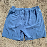 Mens Free Fly Breeze Shorts Blue Elastic Waist Athletic Shorts