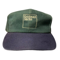 1980s Goldman Sachs Embroidered Company Promo Vintage Hat