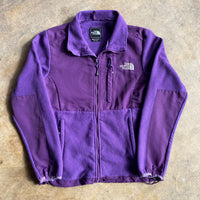 The North Face Womens Full Zip Purple Fleece Jacket