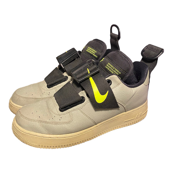 Nike Taupe Green Beaverton Oregon Strapped Af1 Shoes