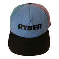 1980s True Vintage Ryder Colorblock Faded Snapback Hat