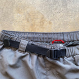 The North Face Grey Belted Nylon Hiking Shorts