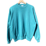 1990s Hanes Heavyweights Turquoise Vintage Crewneck Sweatshirt