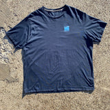 Patagonia Mens Navy Blue Double Sided Logo T-shirt