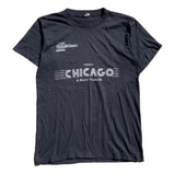 1980s Chicago Vaudeville True Vintage Faded Black T-shirt