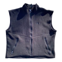 Mens North Face Full Zip Fleece Vest