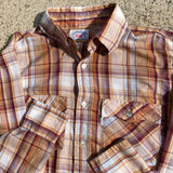 1970s Levi’s True Vintage Plaid Button Up Collared Shirt