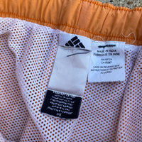 Vintage Columbia Belted Orange Nylon Shorts