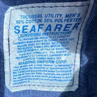1970s Seafarer True Vintage Bell Bottom Denim Blue Jeans