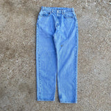 1990s Arizona Brand Light Wash Vintage Denim Blue Jeans