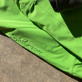 Salomon Icemania Lime Green and Black Belted Adjustable Insulated Snow Pants