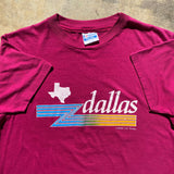 1980s Dallas Texas Vintage Destination T-shirt