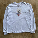God Bless America Vintage West Highland Terrier Dog T-shirt