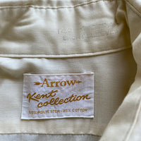 1970s Arrow Kent Collection True Vintage Button Down Collared Shirt