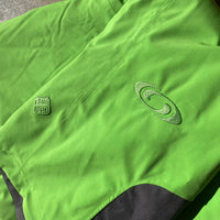 Salomon Icemania Lime Green and Black Belted Adjustable Insulated Snow Pants