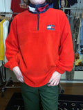 Tommy Hilfiger Classic Logo Collar Fleece Sweatshirt